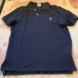 Brooks Brothers mens medium polo slim fit navy